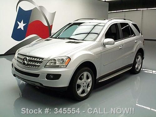 2008 mercedes-benz ml350 4matic awd sunroof nav 77k mi texas direct auto