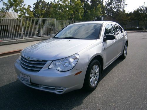 2008 chrysler sebring lx sedan 4-door 2.4l great mpg no reserve