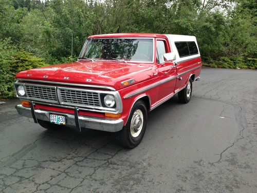 1970  ford f-250 low miles camper special