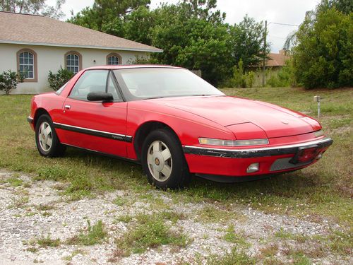 1989 buick reatta 2-door 3.8l a/c touch screen power sunroof sports car 2 seater