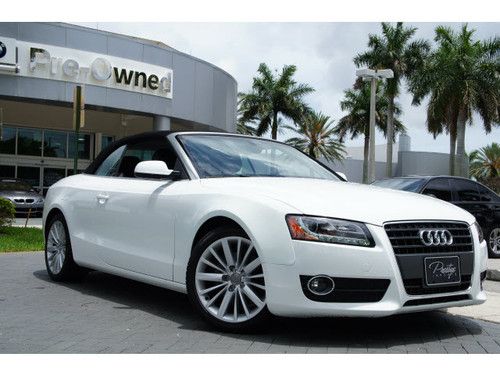 2011 audi a5 2.0t premium plus,front wheel drive,clean carfax,florida car!!!