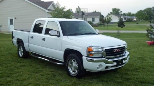 2006 gmc sierra 1500 sle crew cab pickup 4-door 5.3l