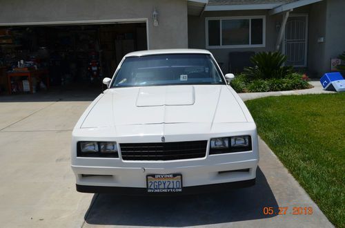 1983 chevrolet monte carlo ss coupe 2-door 5.7l tuned port injection