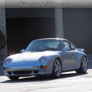 1996 silver twin turbo! never tracked like new desirable color combo 993 porsche