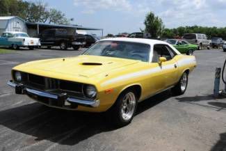 1973 plymouth baracuda 2 door hardtop, extra nice cuda! check it out!!!