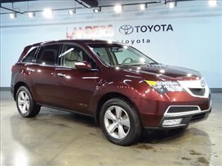 2011 acura mdx base. leather, heated &amp; cooled seats, sun roof, backup cam.