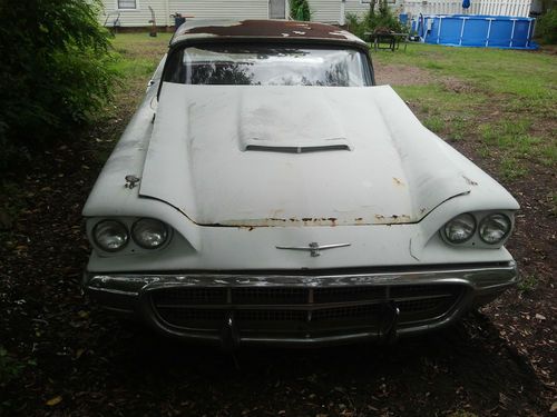 1960 ford thunderbird 352 c.i. 2 door  hardtop