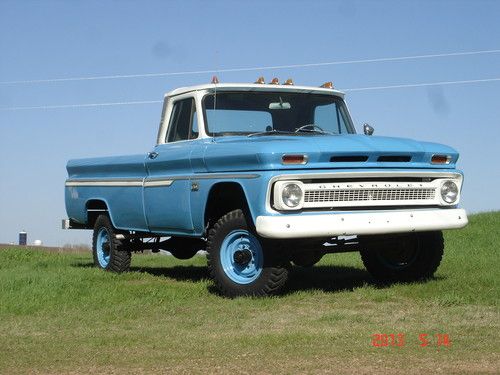 1966 chevrolet k-20 rare factory 3/4 ton 4x4