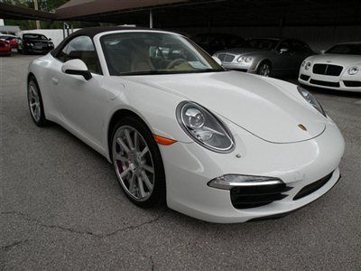 2012 porsche 911 carrera s cabriolet *1 owner* only 2k miles pdk, sport chrono,