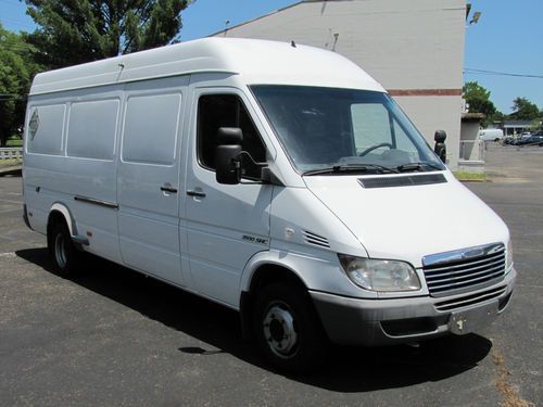 Dodge sprinter 3500 cargo van!!! long wheelbase, high top roof, dual tires!!!