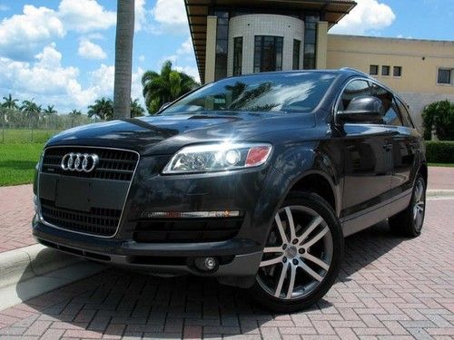 2009 audi q7 4.2 quattro premium navigation heated seats 28k miles 1 owner