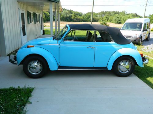 1973 volkswagen super beetle convertible