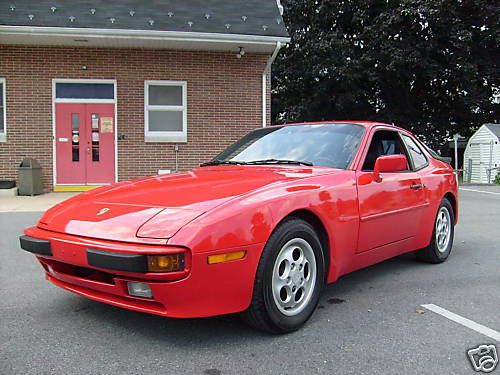 1987 porsche 944 coupe 2-door 2.5l, 3-speed auto