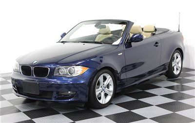 Convertible sport package great color combo premium package real leather blue