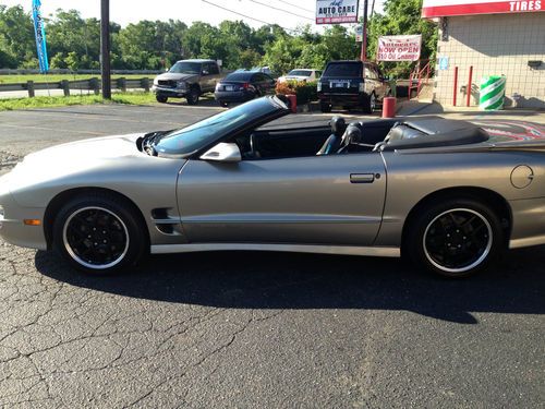 2000 pontiac firebird trans am ws6 convertible 2-door 5.7l