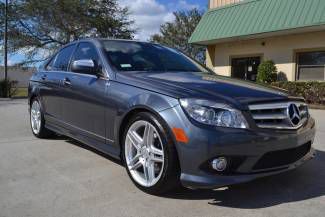 2009 mercedes c-300 amg sport-clean carfax-sunroof-mint cond-florida!