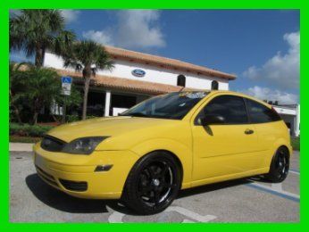 07 yellow manual:5-speed 2l i4 sct *focus sport intake &amp; exhaust *one fl owner