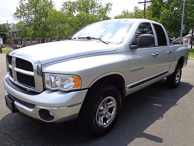 Beautiful 2005 dodge ram 1500 slt quadcab pickup clean carfax 1 owner runs great