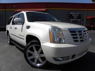 Esv*awd*nav*dvd*2 tv's*22"s*carfax cert*bose*we finance*4 captains*xm*fla