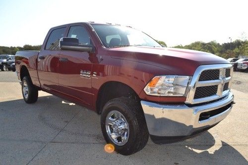 New 2013 dodge ram 2500 st cummins diesel manual save!! red 6cyl.