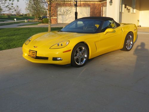 Corvette c-6 convertible