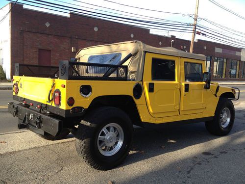 2000 hummer h1 convertible 6.5l turbo diesel low miles!