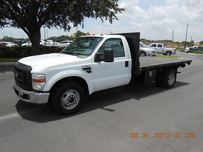 2008 ford f-350 super duty 2 wheel drive diesel cab and chassie
