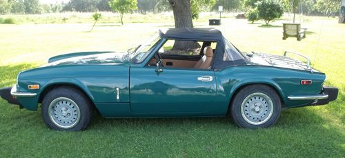 1975 triumph spitfire base convertible 2-door 1.5l / refurbished