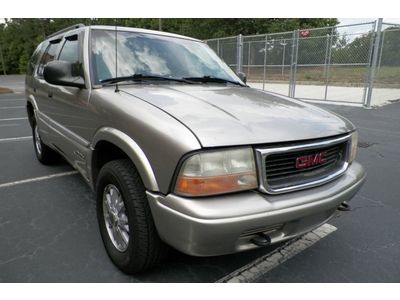 Gmc jimmy slt sunroof heated seats keyless entry cruise control no reserve only