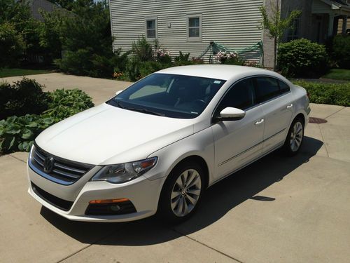 2010 volkswagen cc white