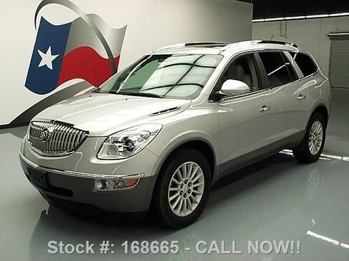 2010 buick enclave awd cxl 8 pass dual sunroof nav 33k texas direct auto