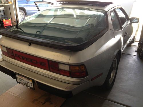 1983 Porsche 944 Silver & Black Original California Car Rust Free Back Yard Find, US $7,900.00, image 2