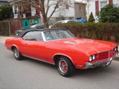 '72 cutlass convertible project - new frame &amp; sheetmetal ready