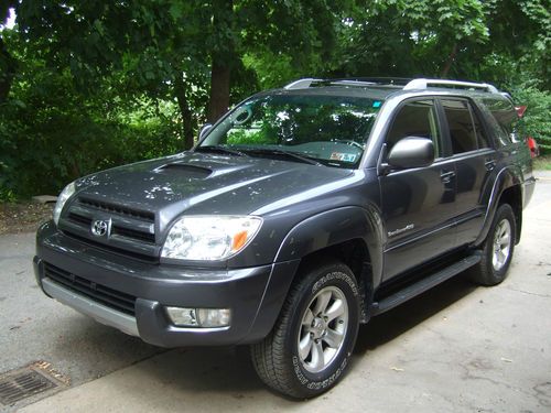 Low mileage(45k) 4runner sport edition w/hood scoop, 6 cyl., 4wd, tow hitch