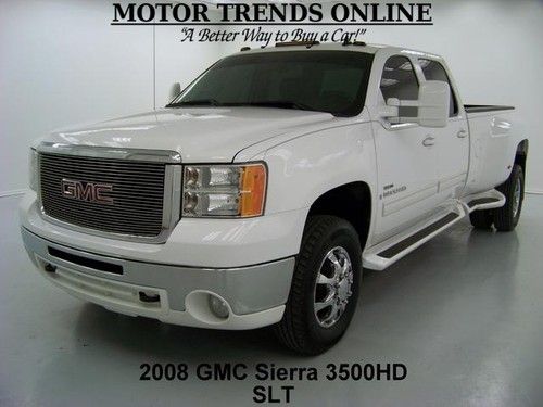 4x4 slt laredo conversion nav dvd diesel htd seats bose 2008 gmc sierra 3500 68k