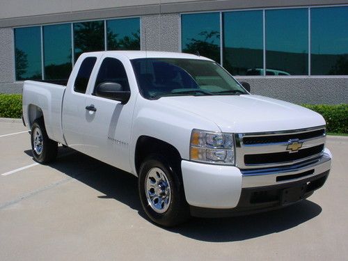 2009 chevrolet silverado 1500 ls v8 4.8l one owner ext cab extra clean