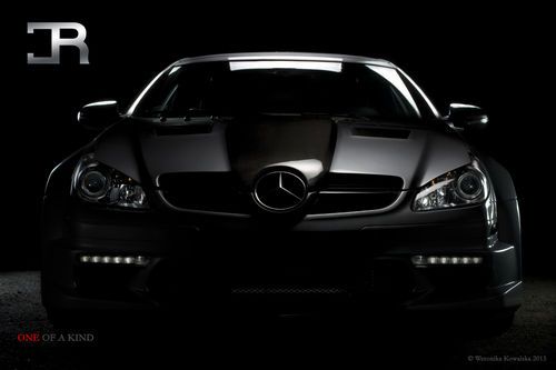 Mercedes slk 55 amg carbon fiber wide body kit - one in the world
