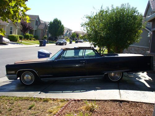 1966 cadillac eldorado base convertible 2-door 7.0l