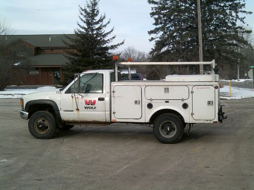 1997 chevrolet 3500 4x4 utility box