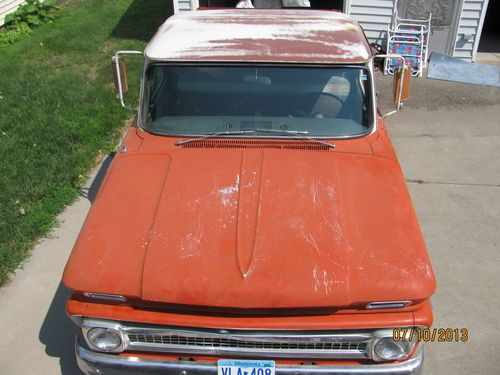 1966 chevrolet c10 pickup 8' box 350 v8