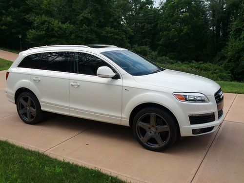 2009 audi q7 3.0l tdi, s-line trim