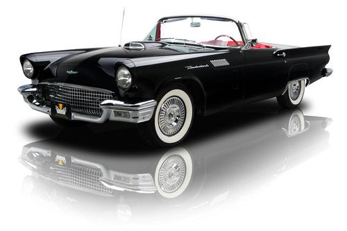 Frame off restored thunderbird roadster 312 dual quad