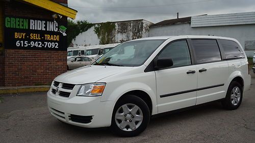 7-days '09 dodge grand caravan c/v mini cargo van *no reserve* make an offer!!!