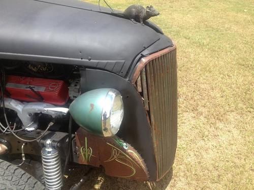 1937 Rat Rod Pickup 350 , 400 Automatic, Power Steering, Disc brakes, image 6