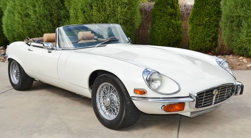 Beautifully restored 1973 jaguar e-type, xke,ots,roadster,convertible, match #'s
