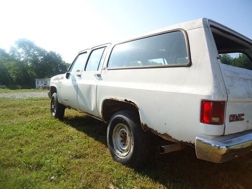 1990 gmc suburban 4x4 3/4 ton