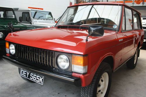 RANGE ROVER 2 DOOR CLASSIC IN MASAI RED 1 OWNER FROM BRAND NEW. REGISTERED 1974, image 3