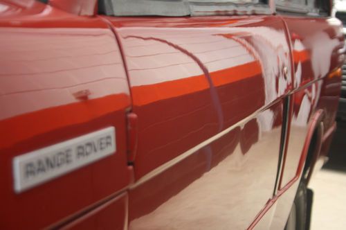 RANGE ROVER 2 DOOR CLASSIC IN MASAI RED 1 OWNER FROM BRAND NEW. REGISTERED 1974, image 4