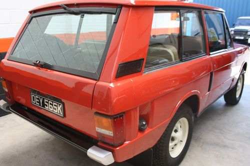 RANGE ROVER 2 DOOR CLASSIC IN MASAI RED 1 OWNER FROM BRAND NEW. REGISTERED 1974, image 5