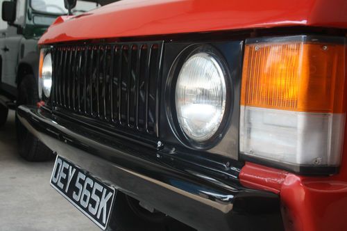 RANGE ROVER 2 DOOR CLASSIC IN MASAI RED 1 OWNER FROM BRAND NEW. REGISTERED 1974, image 8